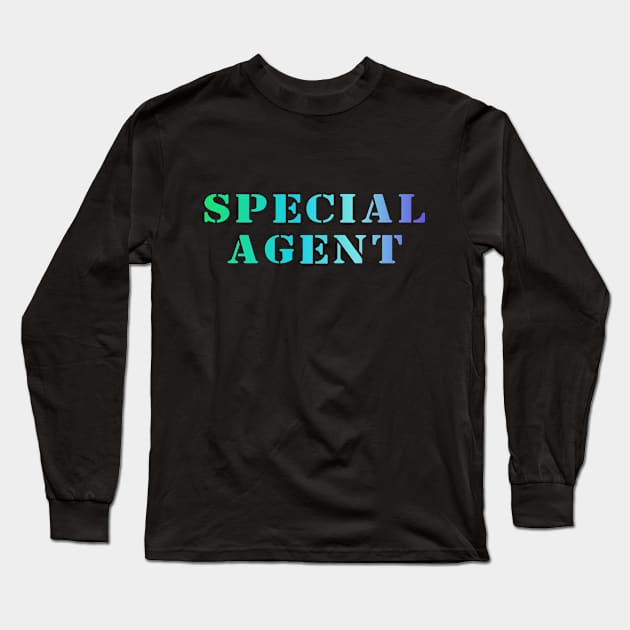 Special agent RGB Long Sleeve T-Shirt by PallKris